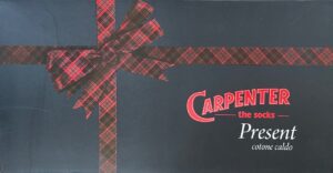Calze invernali uomo fantasia Carpenter PRESENT 3PZ scatola
