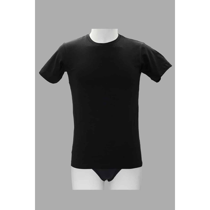 maglia-intima-cotone-uomo-elasticizzata-nottingham-tm80-nero