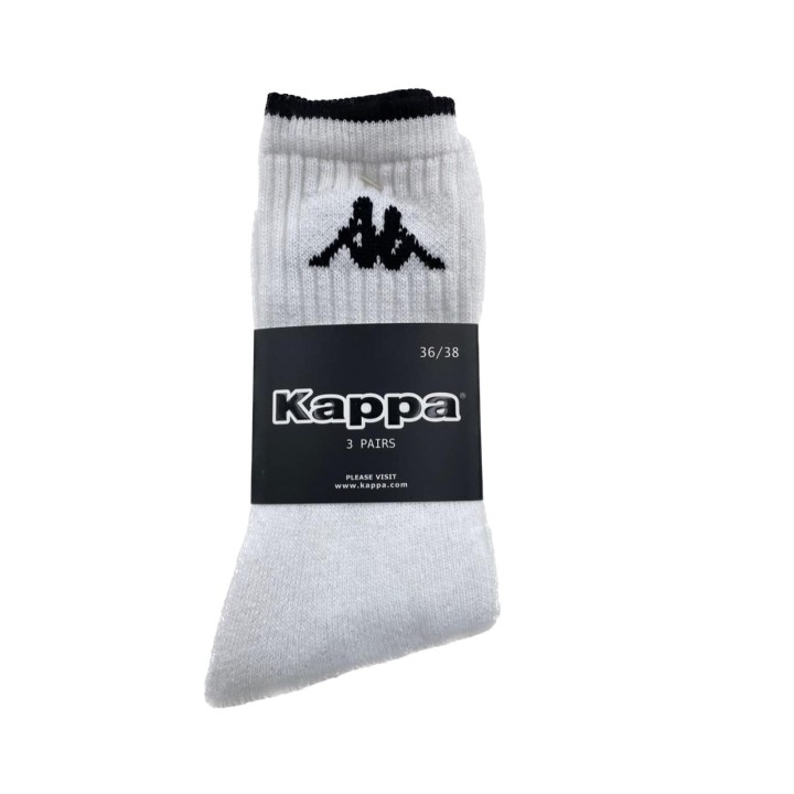 calzini-di-spugna-corti-unisex-kappa-k540-3pz-bianco