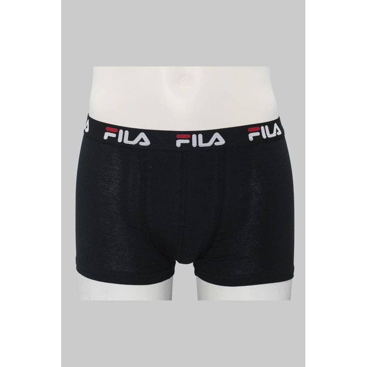 Boxer Fila uomo in cotone elasticizzato FU 5232 nero