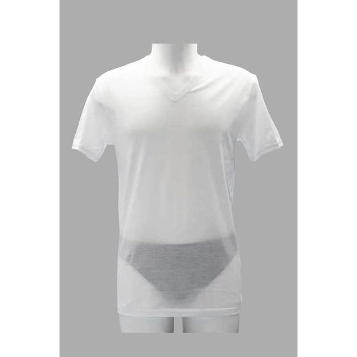 t-shirt-uomo-cagi-in-filo-di-scozia-scollo-v-1304-bianco