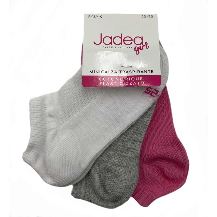 MINICALZA JADEA BIMBA IN COTONE PIQUE COLORE2