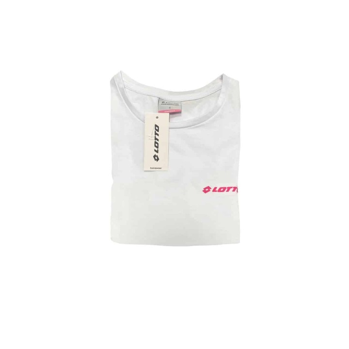 T-shirt cotone donna Lotto LA1011 bianco