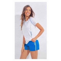 completo-estivo-donna-t-shirt-e-pantaloncino-lotto-lp5111-bianco