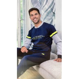 Pigiama uomo cotone leggero Lotto LP1104