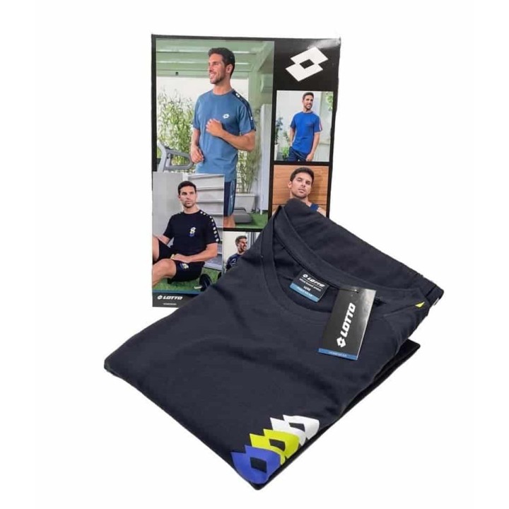 completo-uomo-estivo-t-shirt-e-pantaloncino-lotto-lp1129-nero