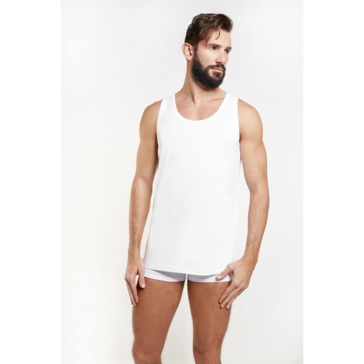 Canottiera uomo cotone taglie comode Nottingham VL6100X