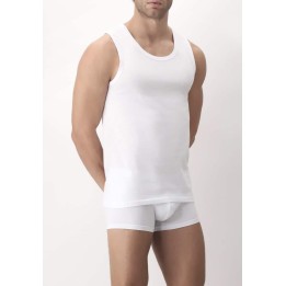 Canottiera uomo cotone Cagi taglie comode spalla larga 71106