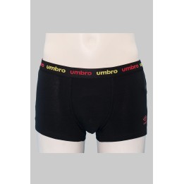 Boxer uomo cotone elasticizzato Umbro 5261S nero