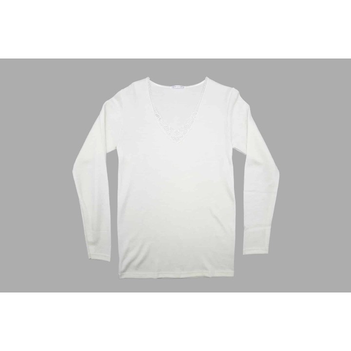 maglia-intima-donna-lana-cotone-manica-lunga-tl18w-bianco