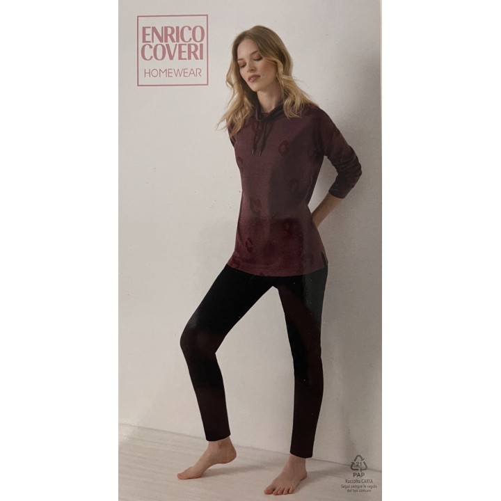 Pigiama donna invernale Enrico Coveri EP6118