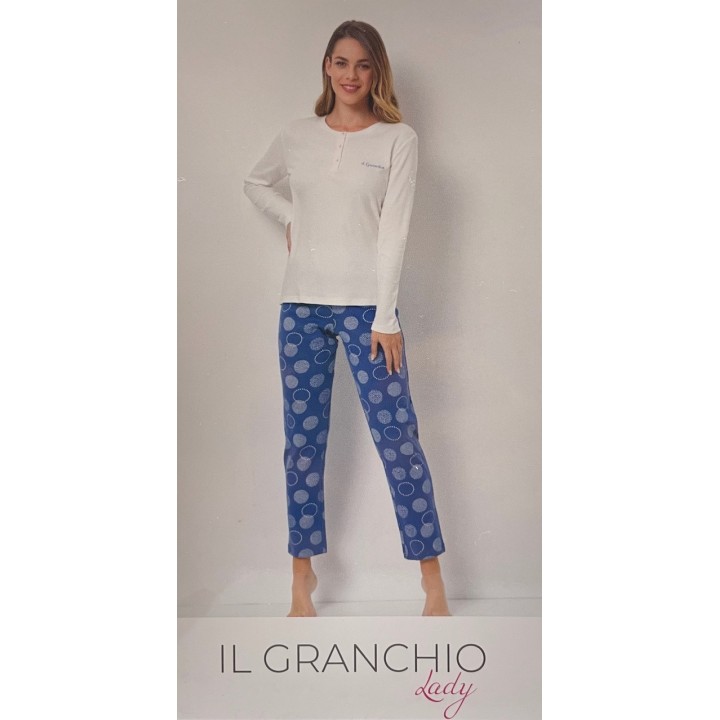 pigiama-donna-taglie-forti-invernale-il-granchio-gp6019-c-panna