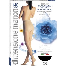 Collant compressione graduata forte Manon 140