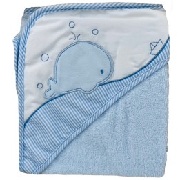 Accappatoio neonato triangolo Ellepi 4238