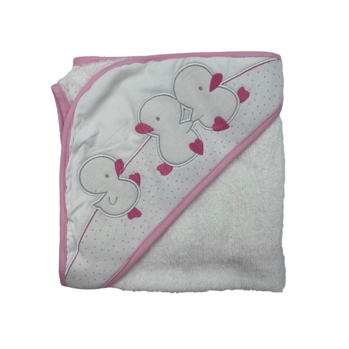 Accappatoio neonata triangolo Ellepi 4249