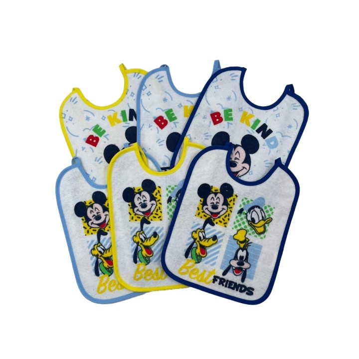 Bavette neonato Disney Baby 9553 6 Pz