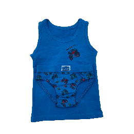 coordinato gasolino blu