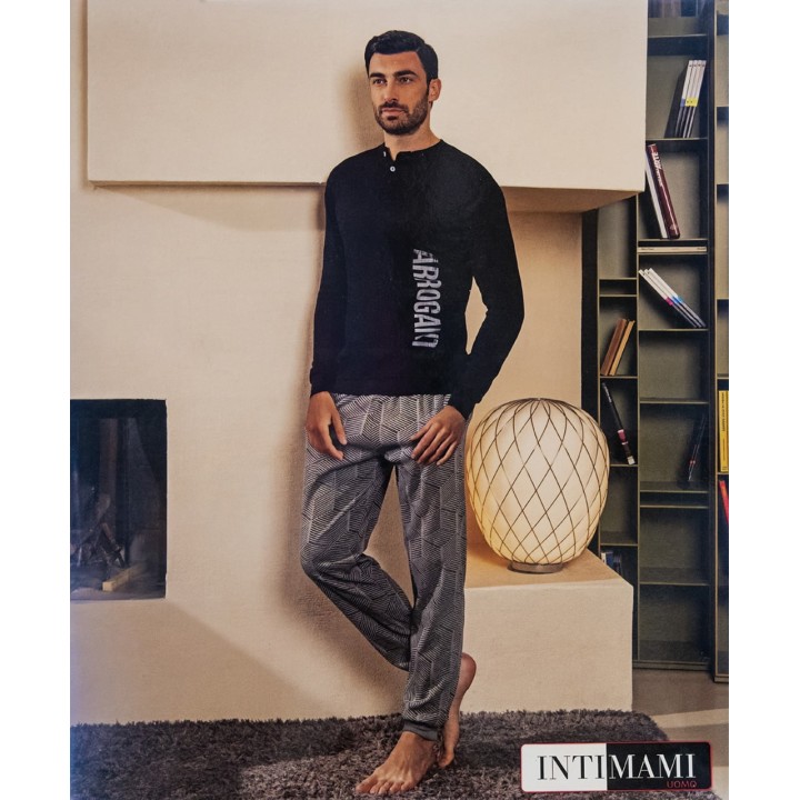 pigiama-uomo-invernale-intimami-iu292gpl-nero