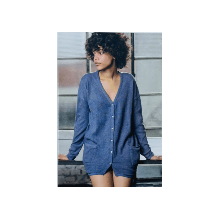vestaglia blu 5116