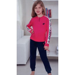 pigiama invernale bambina Lotto LP6064 - dimensioni grandi