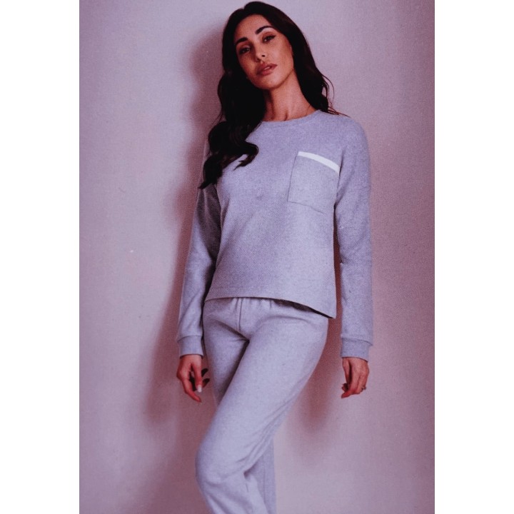 Pigiama donna invernale Jadea 5185