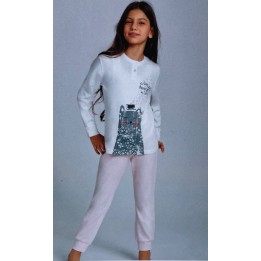 pigiama invernale bambina Enrico Coveri EP7032