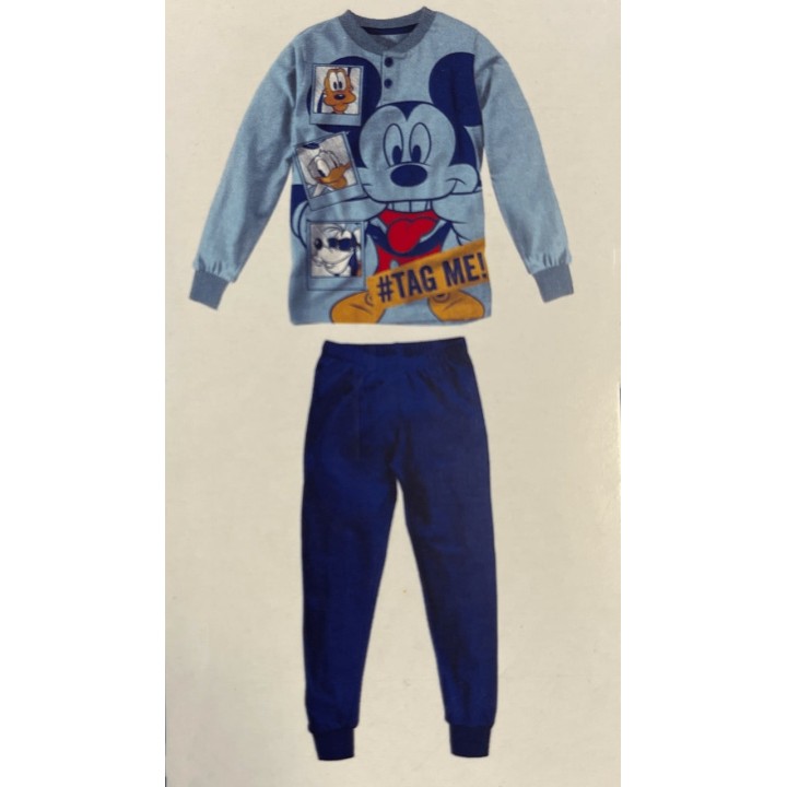 Pigiama caldo cotone bambino Topolino DY40G7021