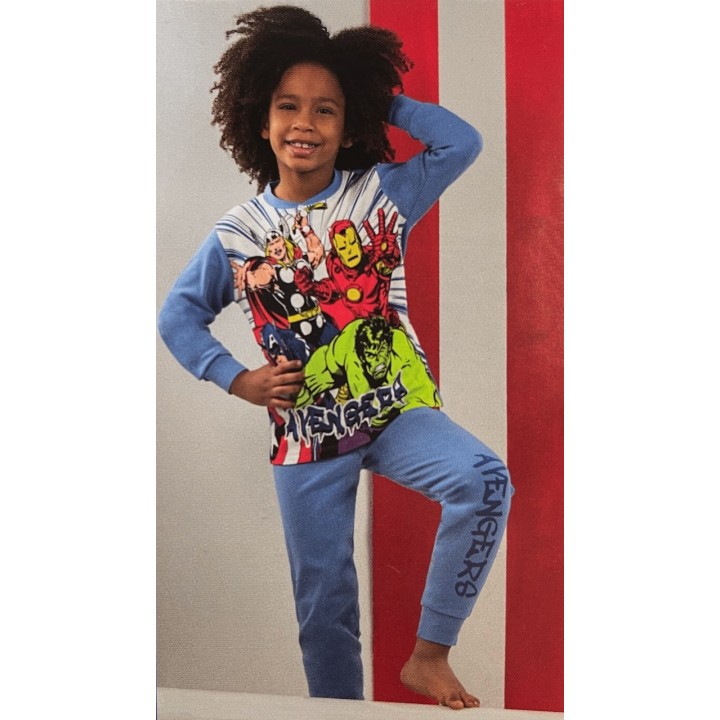 Pigiama invernale bambino Avengers MV40G7204
