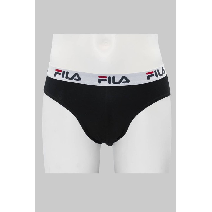 slip Fila uomo in cotone elasticizzato FU5015 nero