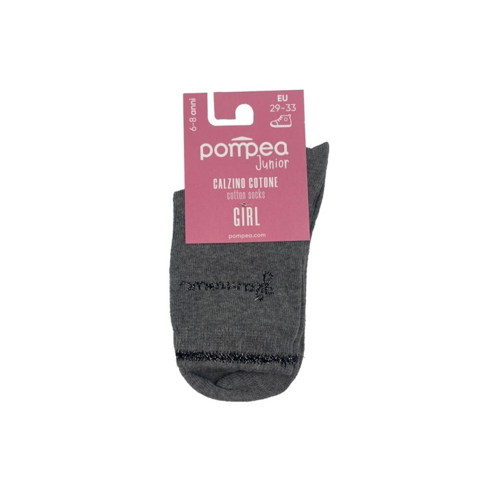 calzino bimba pompea jasmine antracite melange_ - dimensioni grandi