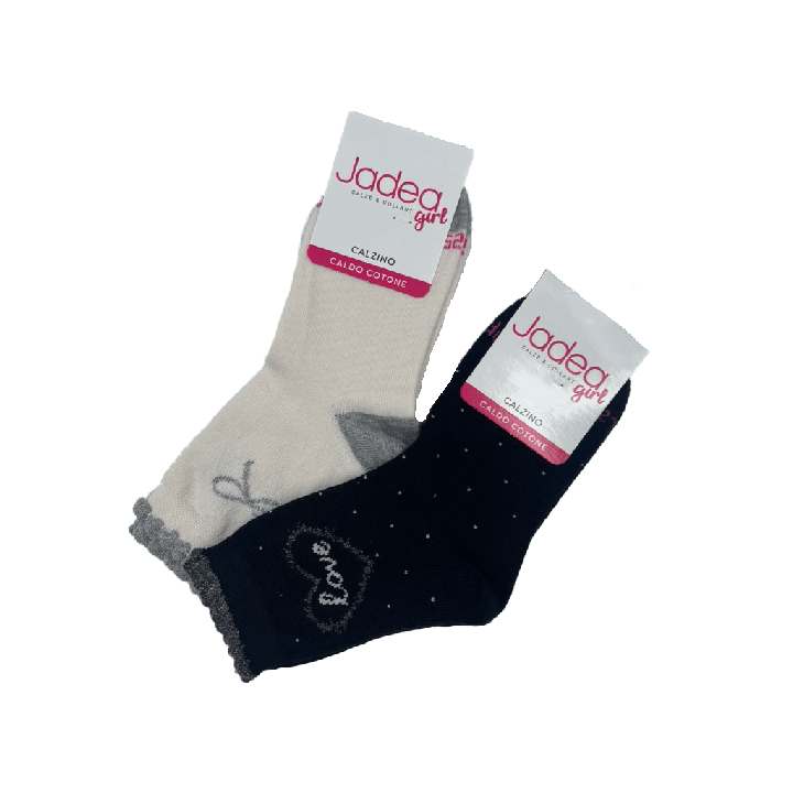 calzino jadea 21003 nero bianco