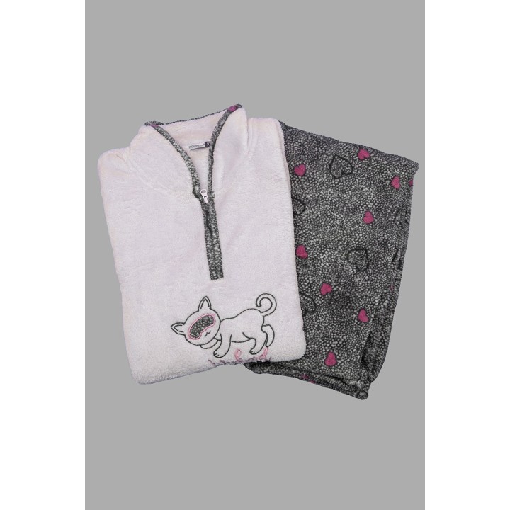 pigiama-donna-pile-karelpiu-kf5230-colore-1