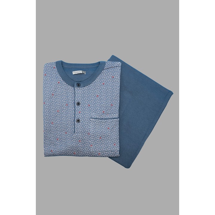 pigiama-uomo-invernale-karel-kf5109-celeste