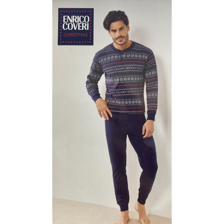 Pigiama uomo invernale Enrico Coveri EP2120