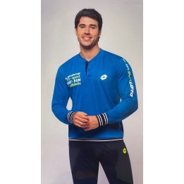 Pigiama uomo cotone leggero Lotto LP1142 blu