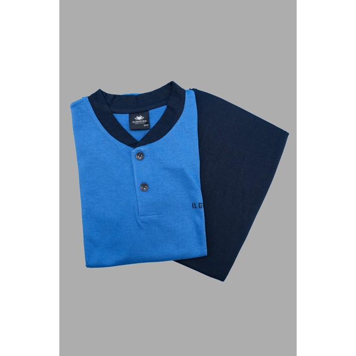 pigiama-uomo-cotone-estivo-il-granchio-gp1097-denim