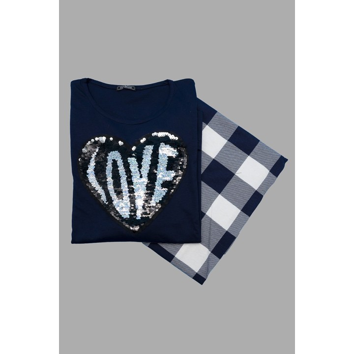 pigiama-donna-estivo-cotone-intimami-id915plg-blu