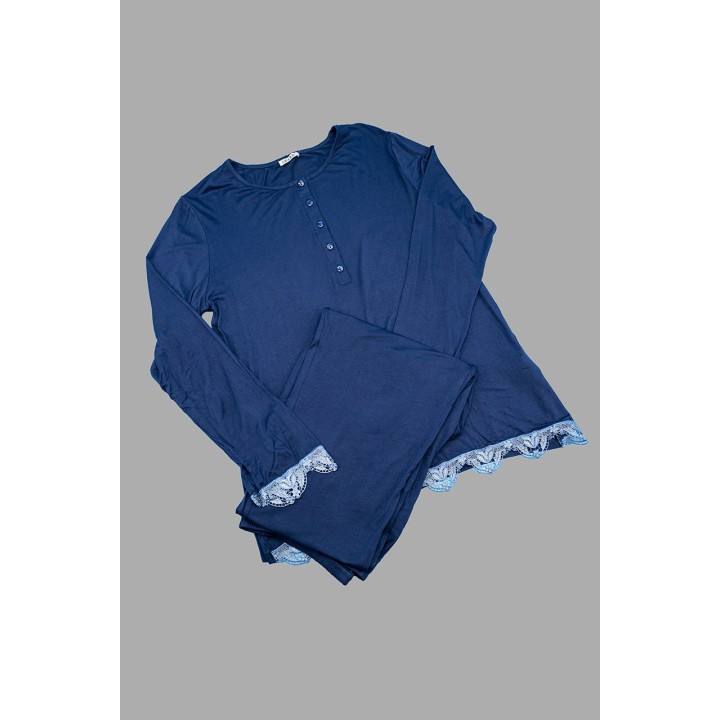 pigiama-estivo-donna-in-cotone-sielei-rc15-avio