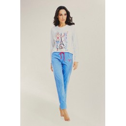 Pigiama donna estivo cotone Nacshua Cassandra