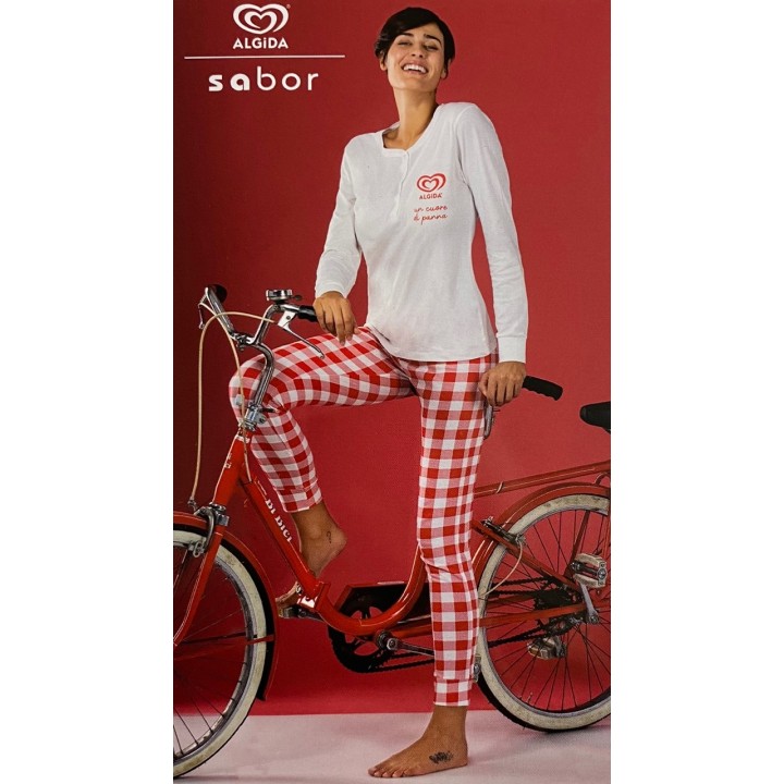 Pigiama estivo donna in cotone Algida