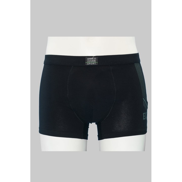 boxer-uomo-enrico-coveri-in-cotone-fantasia-eb1253-nero