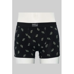 boxer uomo cotone elasticizzato Enrico Coveri EB1250 nero