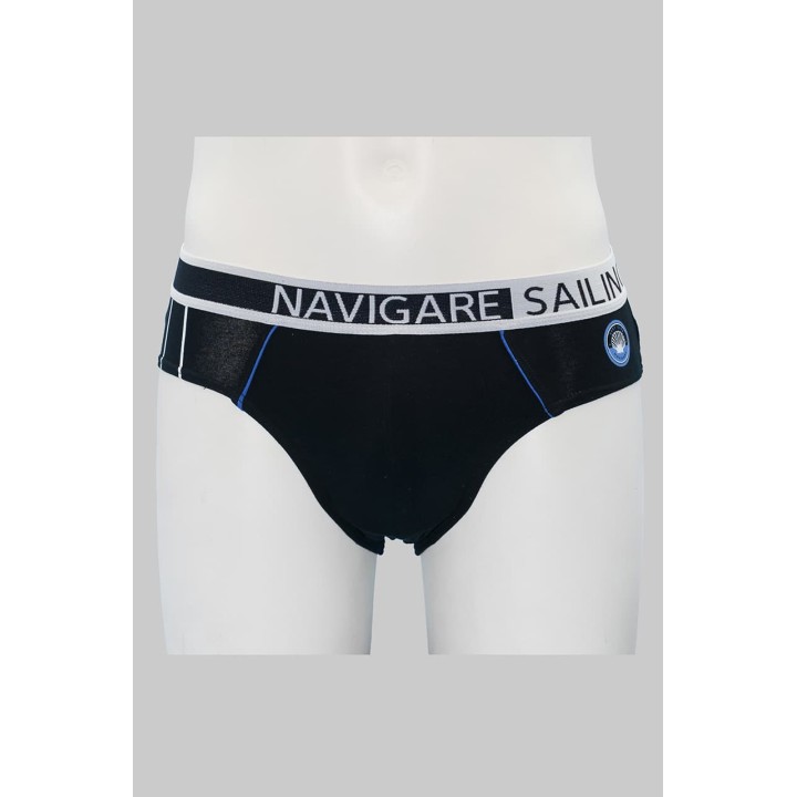 Slip uomo Navigare elasticizzato B21111 nero