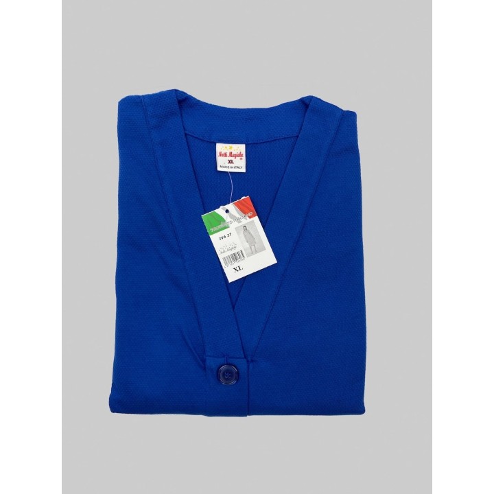 Vestaglia estiva manica lunga Notti Magiche IVA blu