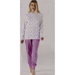 pigiama-estivo-donna-in-cotone-karelpiu-kc6071-bianco