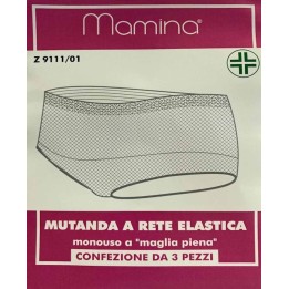 Mutanda donna monouso post parto 9111 3 pz scatola