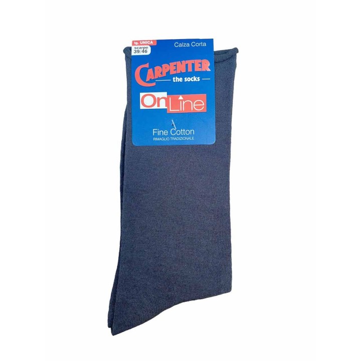 calzini-corti-uomo-cotone-carpenter-0176-blu-singolo