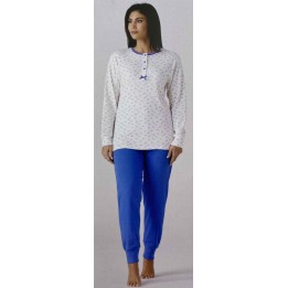 pigiama karel 7014 blu