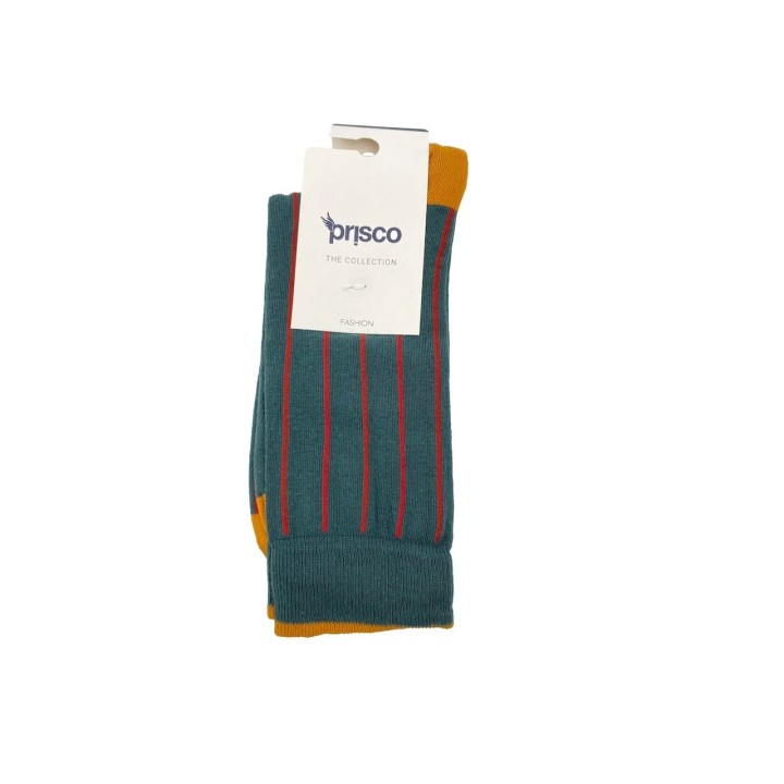 calzino corto prisco bruce c assortito b verde