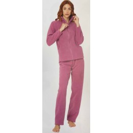 Pigiama donna pile aperto davanti Notti Magiche Arianna